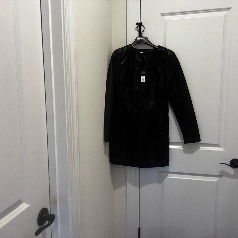 Fashion Nova Black Long Sleeve Dress